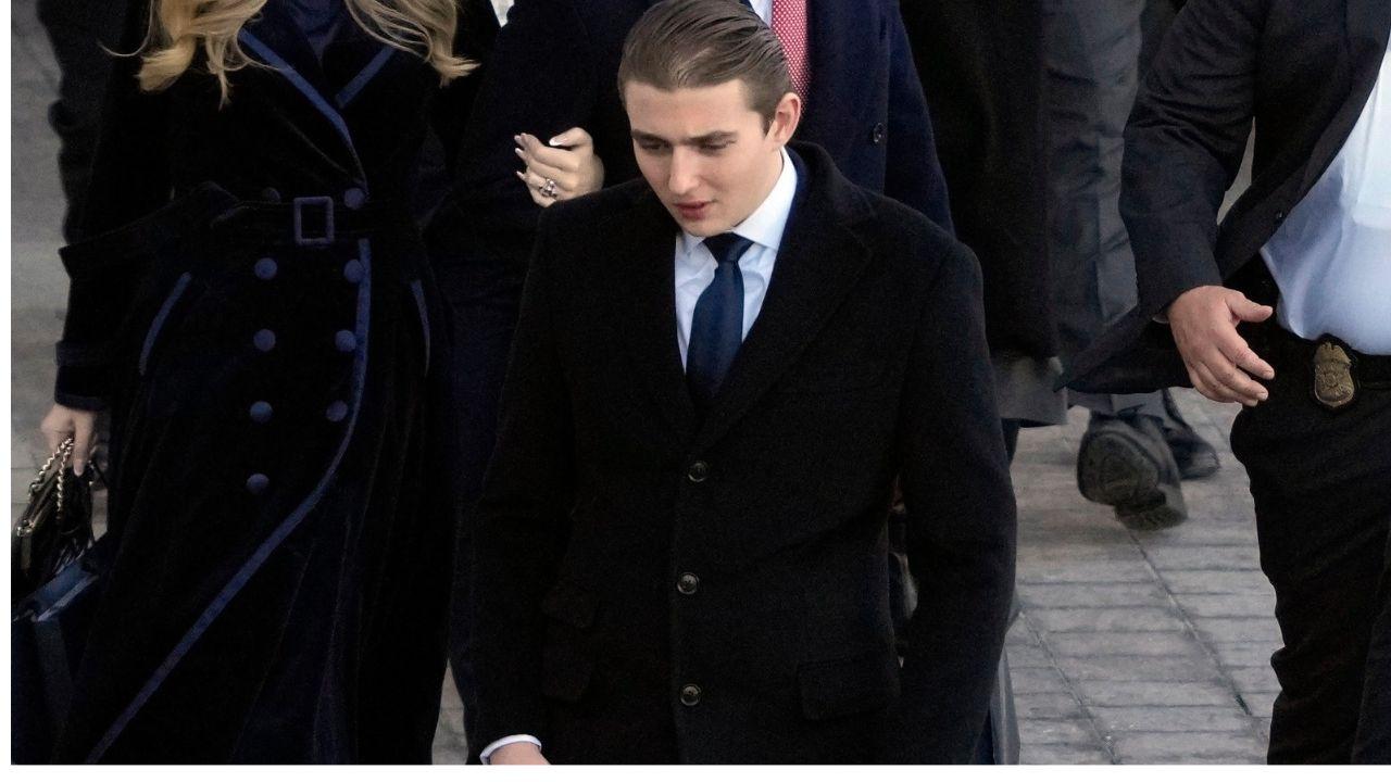 A photo of Barron Trump