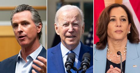 gavin newsom joe biden kamala harris pp