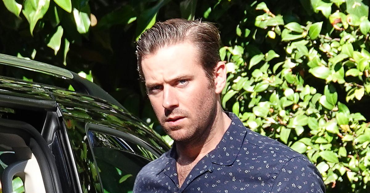 armie hammer released rehab nine month stay sex drugs alcohol