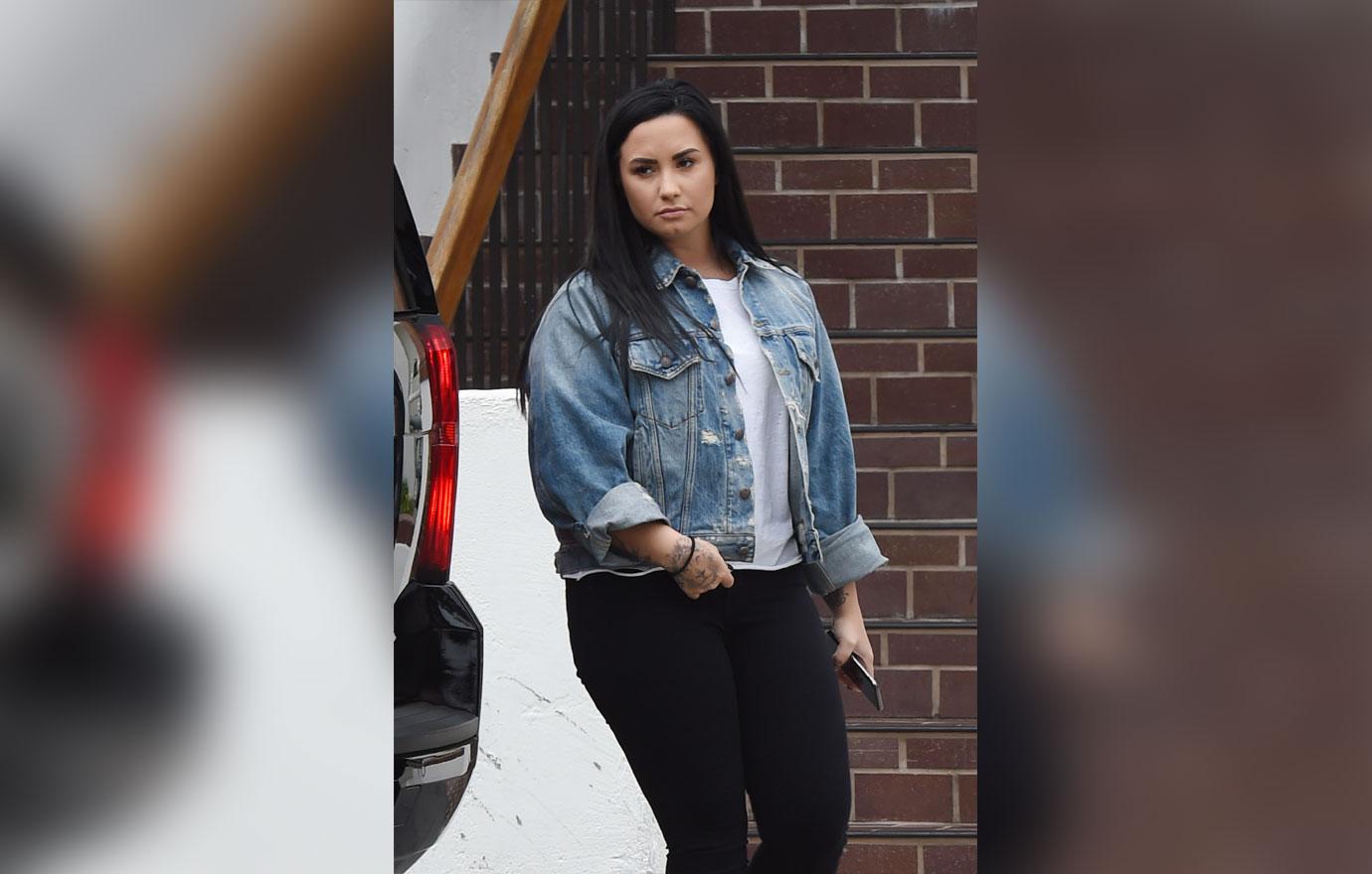 Demi Lovato Works Out After Exiting Drug Addiction Rehab Program