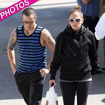 Jennifer Lopez And Casper Smart Lunch After Dance Rehearsal