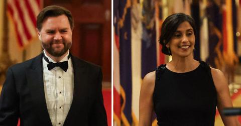 Photo of JD and Usha Vance