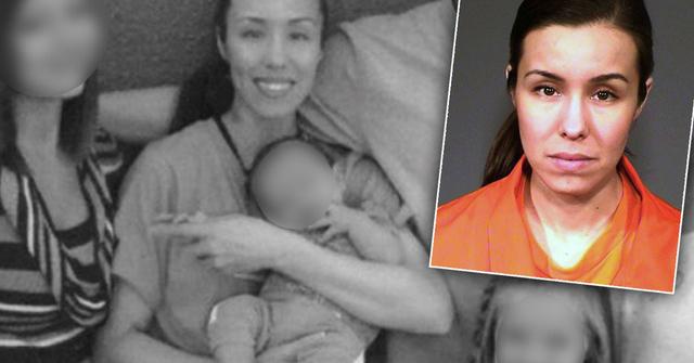 Jodi Arias Holds New Infant Nephew In Prison Photo