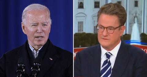 joe biden obsess msnbc morning joe advice host joe scarborough report