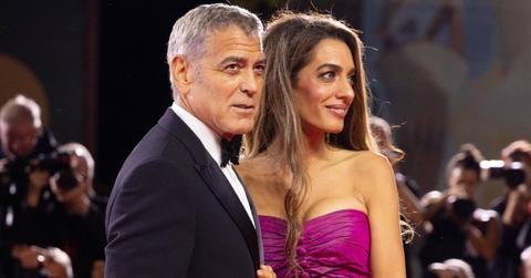 Photo of George and Amal Clooney