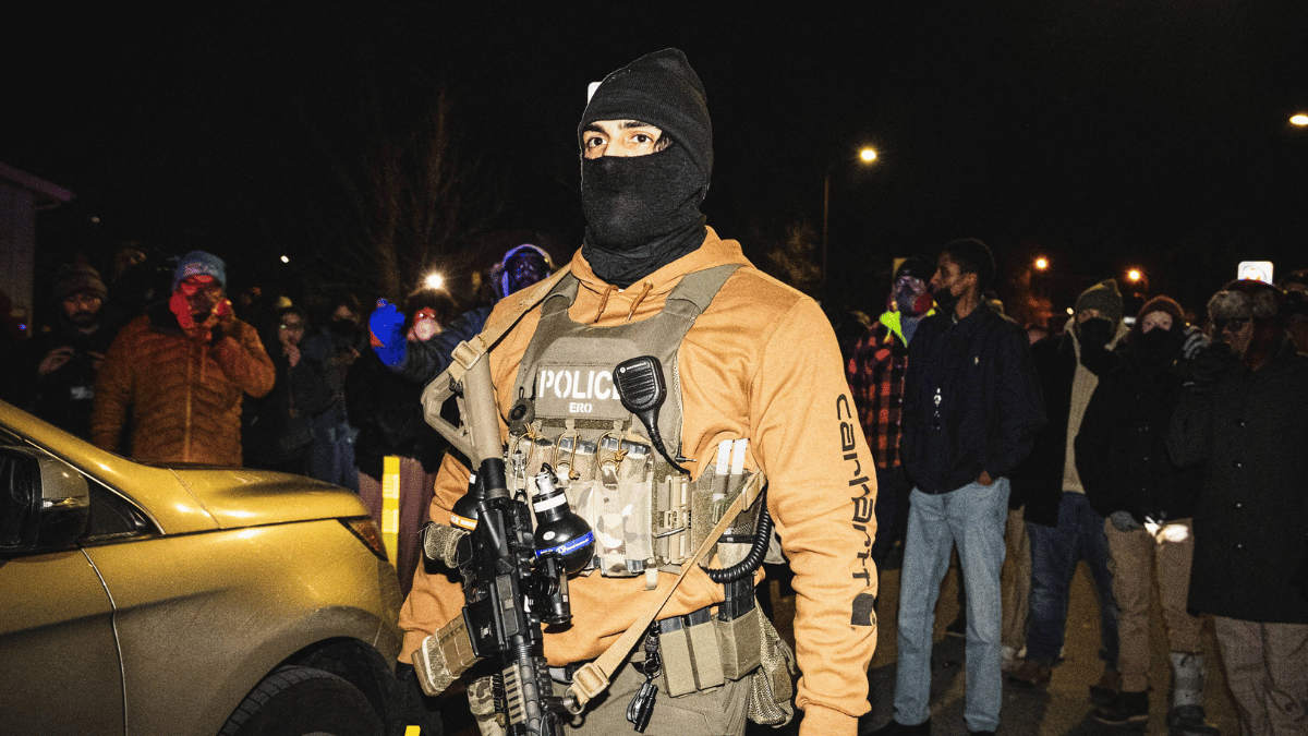 Photo of DHS agent in Minnesota 