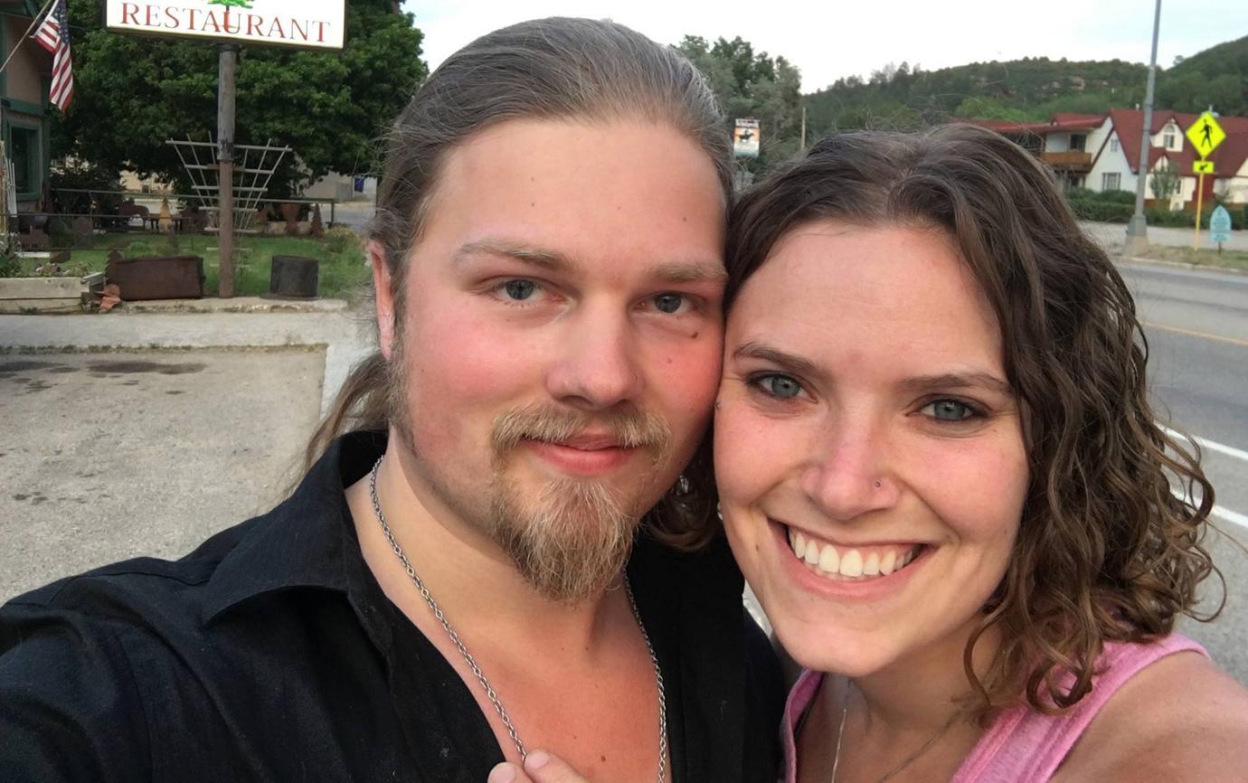 Noah and Rhain Brown Selfie Smiling Outdoors Country Road