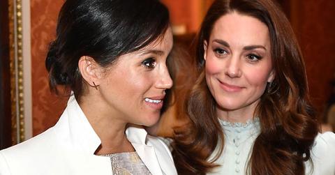 //Meghan Markle Kate Middleton Attend Event Together Feud pp