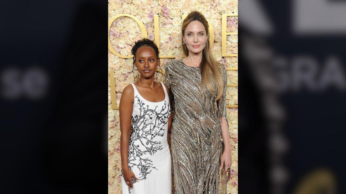 picture of Zahara and Angelina Jolie