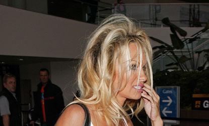 //pamela anderson bad hair day