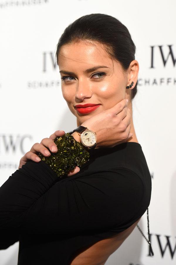 //Model Adriana Lima attends IWC Schaffhausen celebrates Timeless Portofino Gala Event during Art Basel Miami Beach to mark the Launch