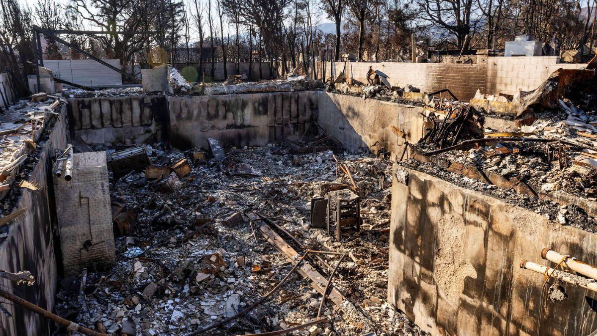 The fire left 12 people dead and billons in damages.