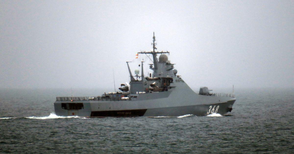 Vladimir Putin's Navy Frigate 'Sailed Towards The US In Show Of Strength' 