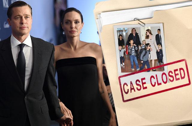 Brad Pitt Angelina Jolie Divorce Child Abuse Scandal FBI Case Closed