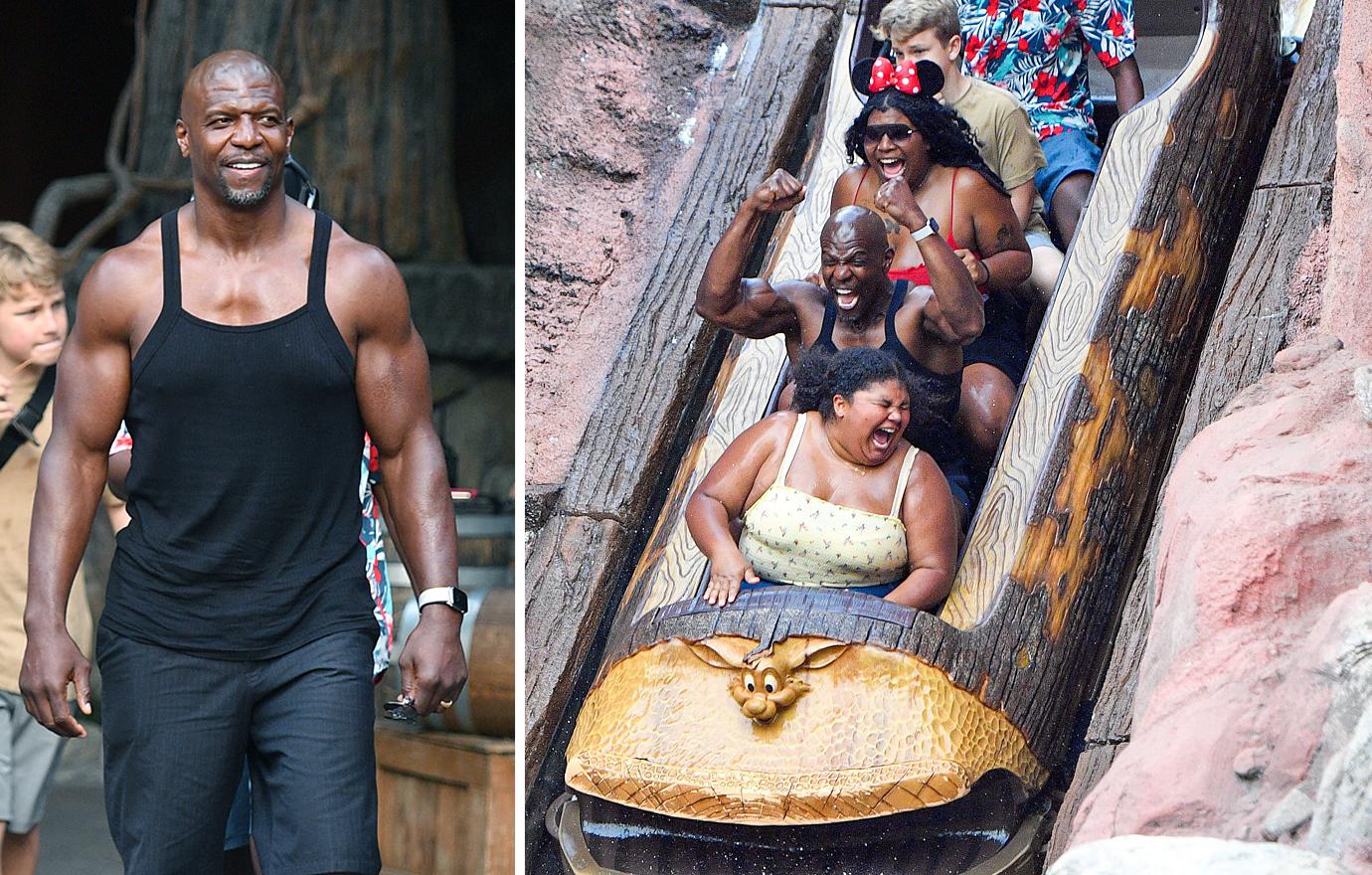 hp terry crews at disney land