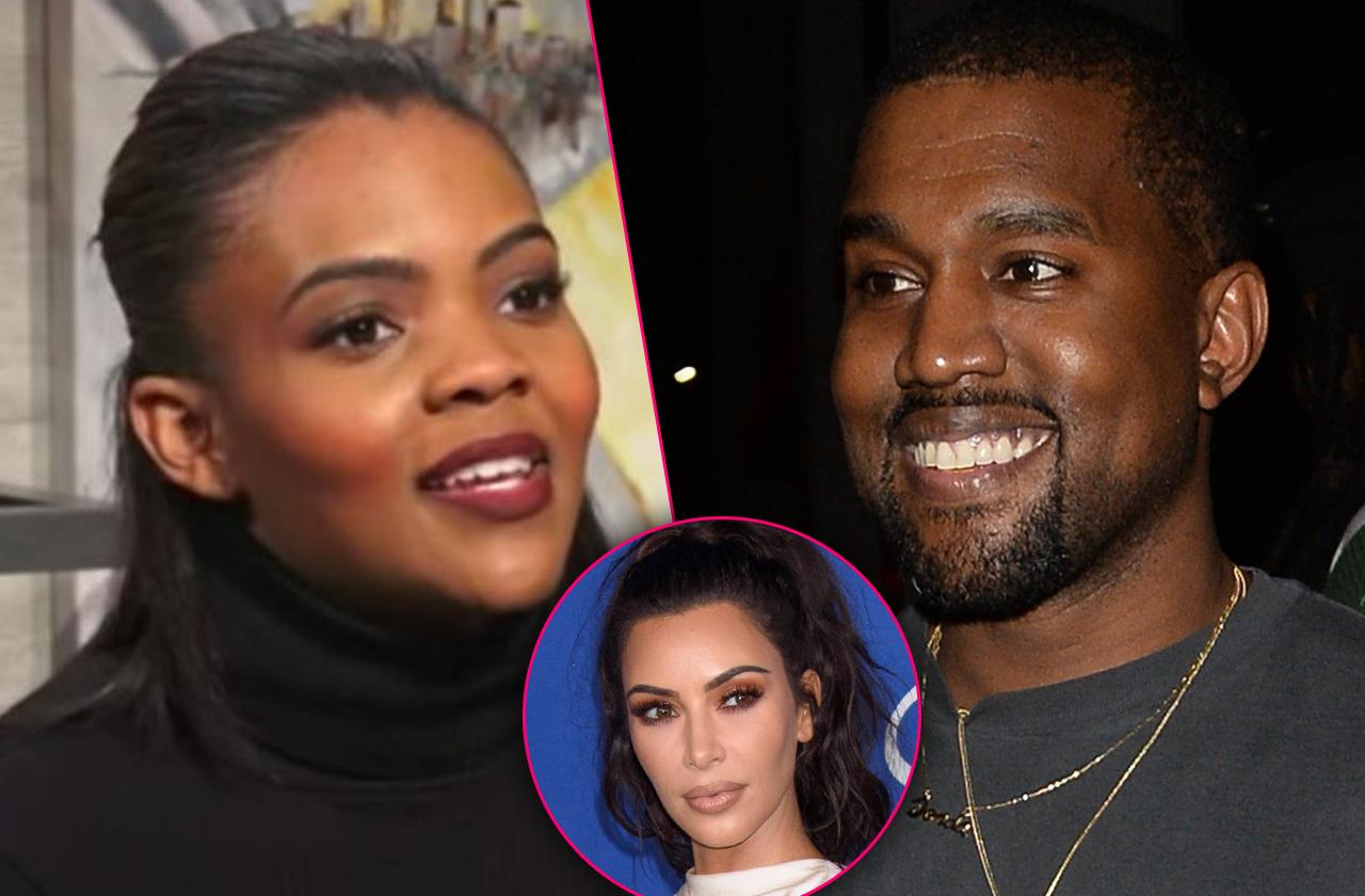 kanye west crush candace owens kim kardashian upset