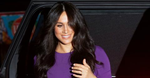 Meghan Duchess of Sussex, arrives for the One Young World Summit at the Royal Albert Hall in London, Britain