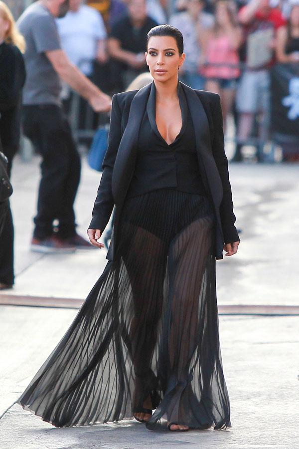 Kim Kardashian Jimmy Kimmel Photos