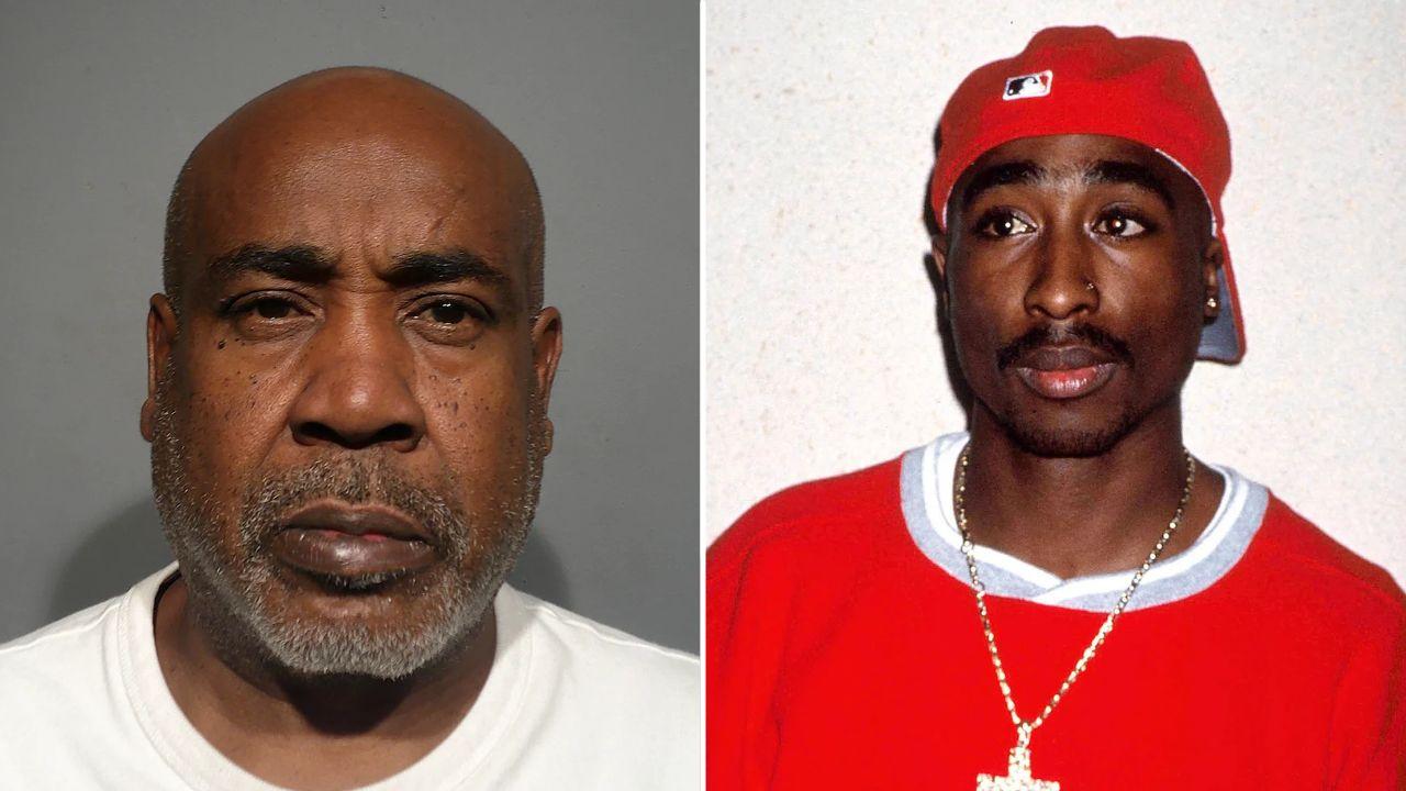 Photo of  Duane 'Keffe D' Davis and Tupac Shakur.,