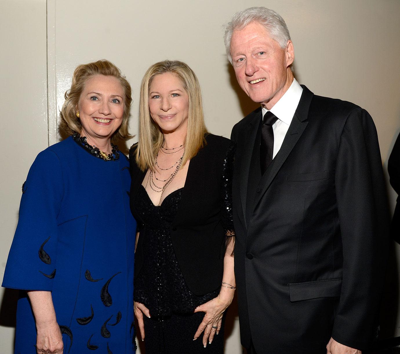 Barbra Streisand Bill Hillary Clinton Brooklyn Speech Affair Scandal