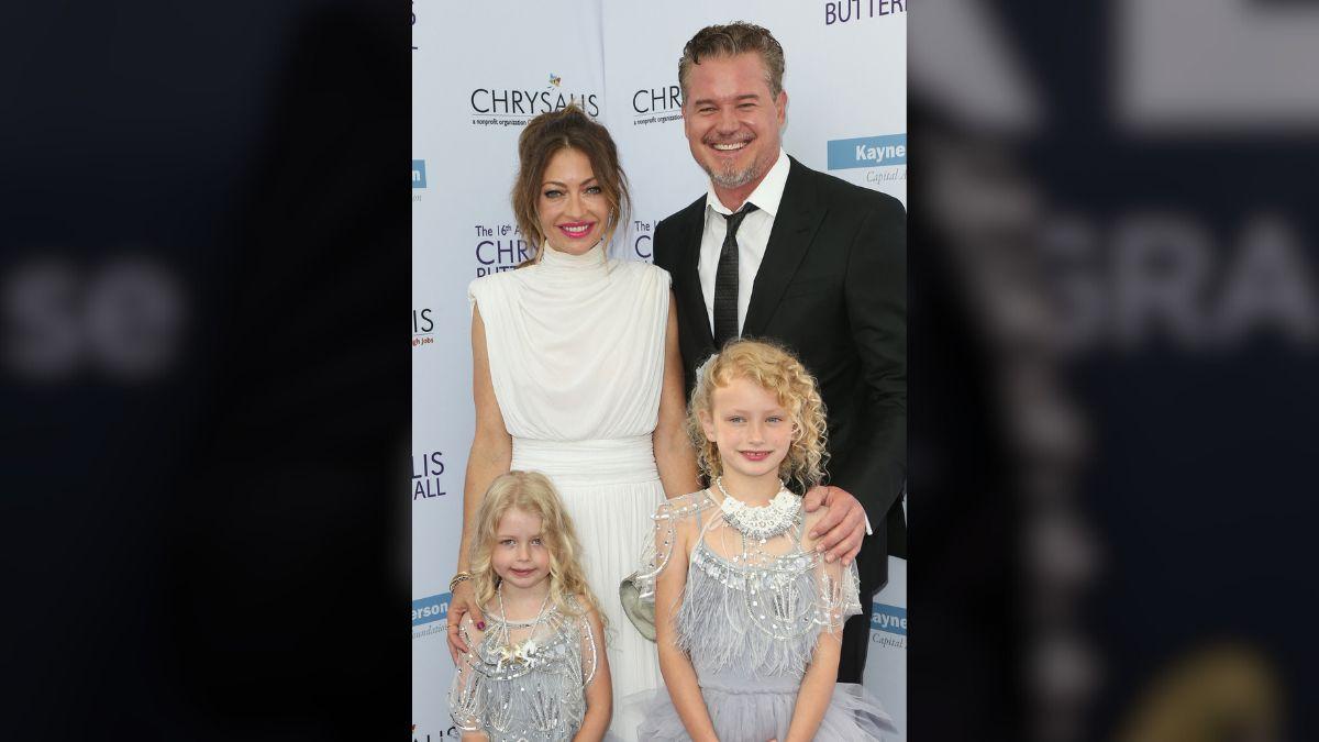 picture of Eric Dane, Rebecca Gayheart and daughters