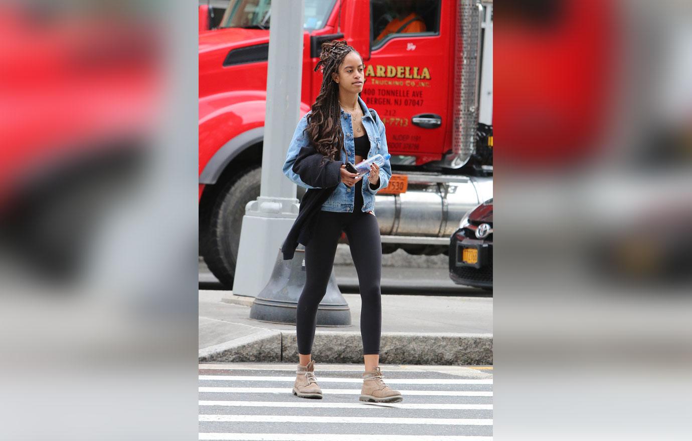 Malia Obama Braids NYC Harvard