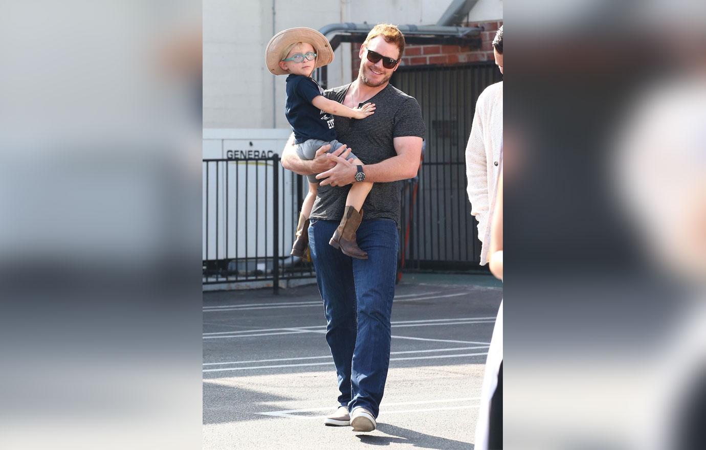 Chris Pratt son jack after divorce