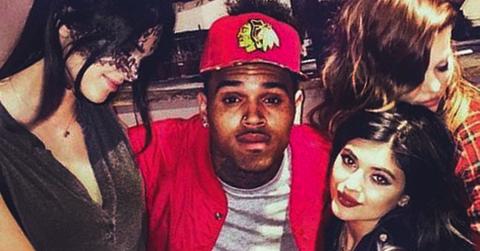 //Chris Brown kylie khloe and kendall pp