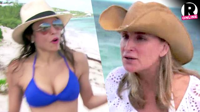 sonja morgan bethenny frankel fight rhony