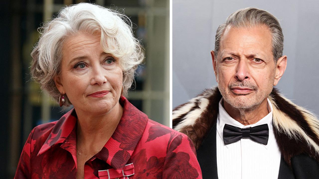 Emma Thompson co-starred with Jeff Goldblum in 'The Tall Guy.'