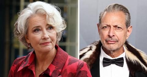 Emma Thompson co-starred with Jeff Goldblum in 'The Tall Guy.'