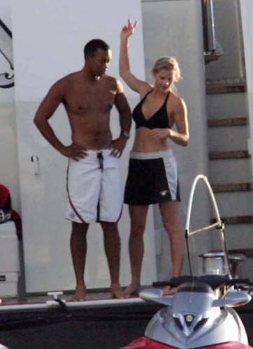 Tiger Woods And Elin Nordegren Party In Barbados 