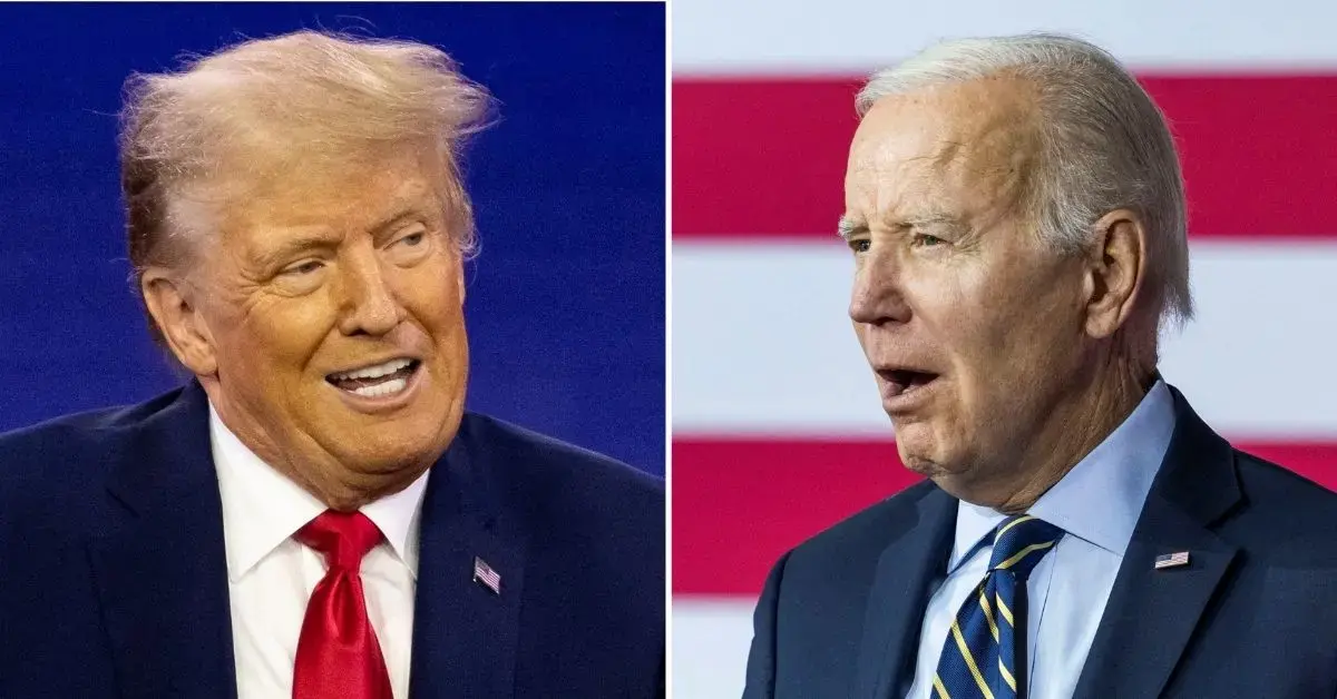 donald trump attacks biden handling israel truth social never happened