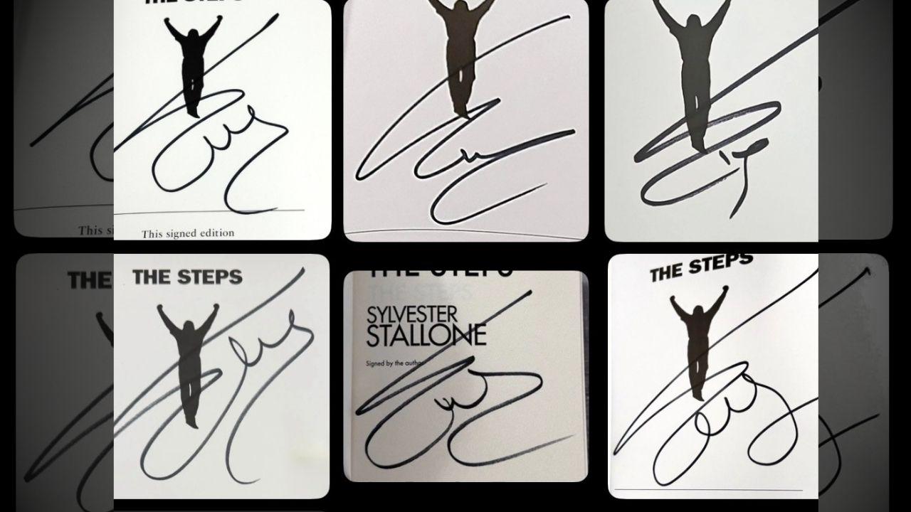 Photo of Sylvester Stallone signatures