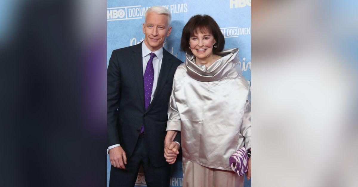 Photo of Anderson Cooper and Gloria Vanderbilt