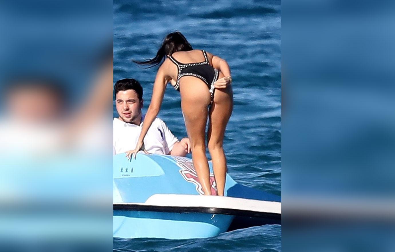 Kourtney Kardashian Boy Toy Younes Bendjima Pedal Boat In Saint Tropez Pics