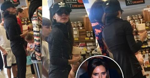 //victoria beckham skinny legs yoga pants