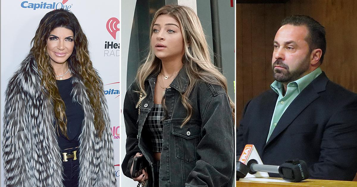 rhonj teresa giudice daughter gia blames bravo dad editing joe gorga fight