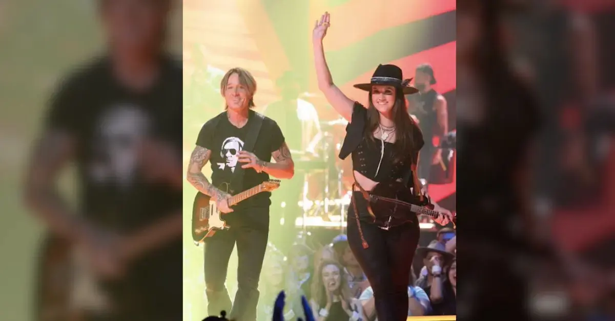 Photo of Keith Urban and Maggie Baugh