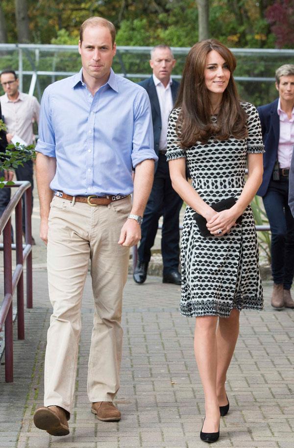 Prince William With Kate Middleton Looking Slim Post Baby