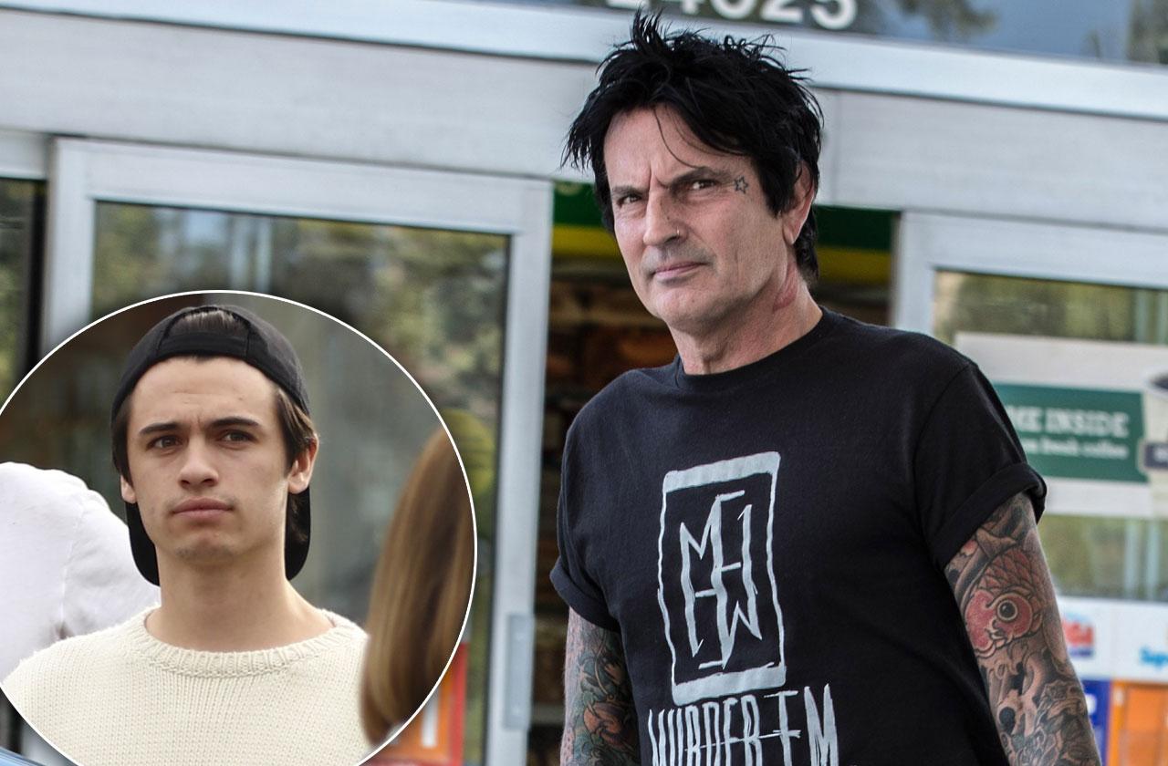 //Tommy Lee Son Blames Alcoholism Attack pp