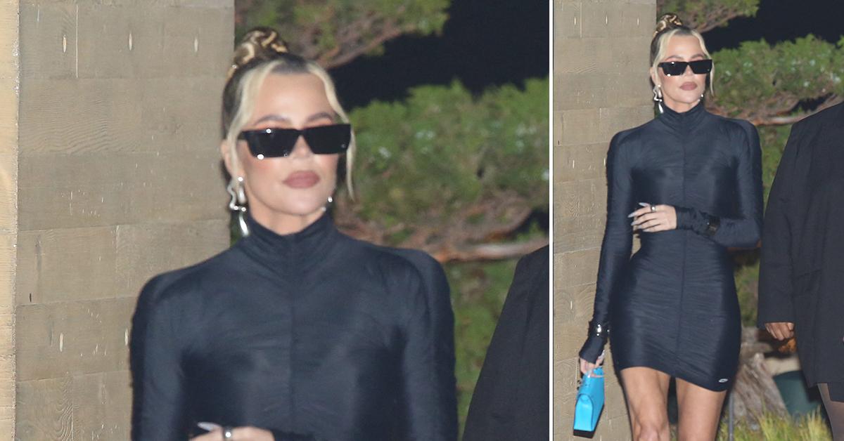 Khloé Kardashian Dresses To Kill On First Night Out After Baby #2