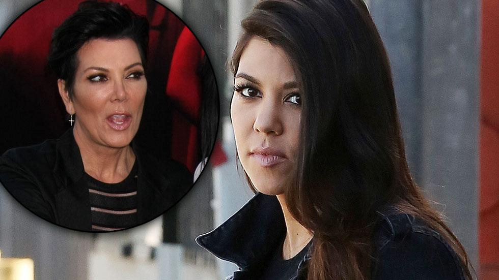 Kris Jenner Kourtney Kardashian