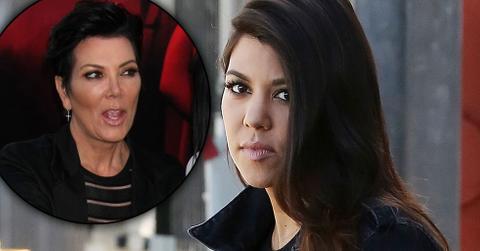 Kris Jenner Kourtney Kardashian
