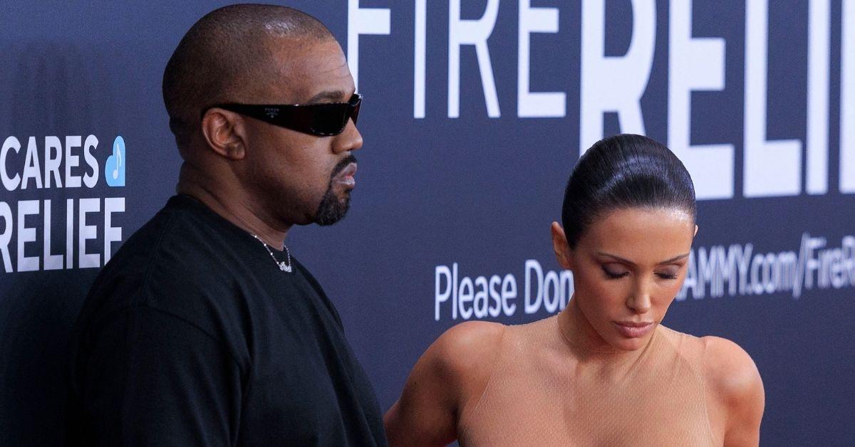picture of Kanye West abd Bianca Censori