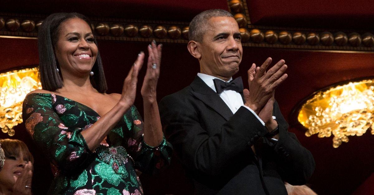Photo of Michelle and Barack Obama