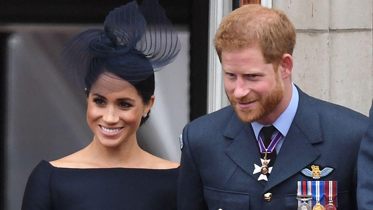 Photo of Prince Harry and Meghan Markle