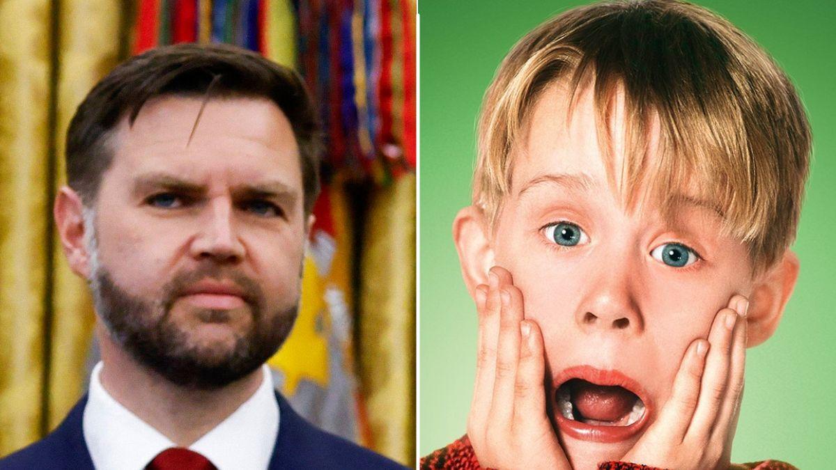 picture of J.D. Vance and Macaulay Culkin