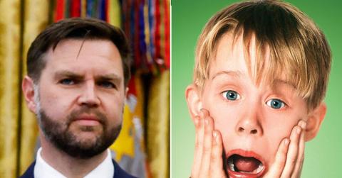 picture of J.D. Vance and Macaulay Culkin