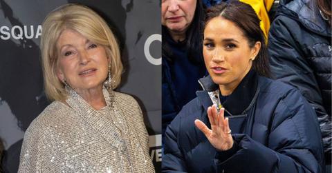 photos of Martha Stewart and Meghan Markle